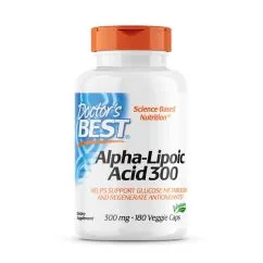 Натуральная добавка Doctor's Best Alpha-Lipoic Acid 300 mg 180 вегакапсул (753950002777)