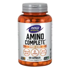 Аминокислота Now Foods Sports Amino Complete 120 капсул (0733739000118)