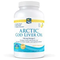 Жирні кислоти Nordic Naturals Arctic Cod Liver Oil 180 капсул (768990578854)
