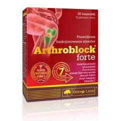 Препарат для суглобів та зв'язок Olimp Arthroblock Forte 60 капсул (5901330011696)