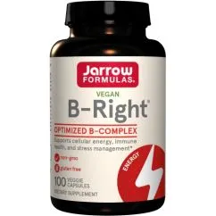 Вітаміни та мінерали Jarrow Formulas B-Right 100 капсул (0790011010067)