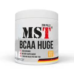 Аминокислота BCAA MST BCAA Huge 200 таблеток (CN3489)