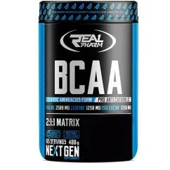 Амінокислота BCAA Real Pharm BCAA 400 г Ананас (CN2114-1)