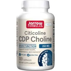 Натуральна добавка Jarrow Formulas Citicoline CDP Choline 120 капсул (790011180142)