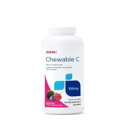 Вітаміни та мінерали GNC Chewable C 100 мг 360 вегатаблеток (0048107177270)