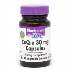 Натуральная добавка Bluebonnet CoQ10 30 mg 30 вегакапсул (CN5095)