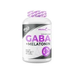 Амінокислота 6PAK Nutrition Gaba+Melatonin 90 таблеток (5902811804769)