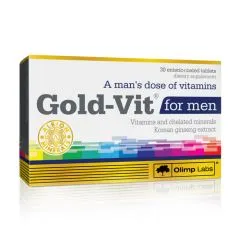 Витамины и минералы Olimp Gold Vit for Men 30 капсул (CN1847)