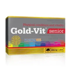 Вітаміни та мінерали Olimp Gold Vit for Senior 30 капсул (5901330043499)