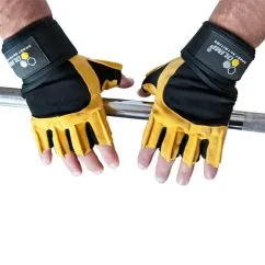 Перчатки для фитнеса Olimp Hardcore Raptor Yellow L (5907696490557)