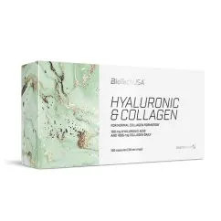 Препарат для суглобів та зв'язок Biotech Hyaluronic Collagen 120 капсул (5999076249008)
