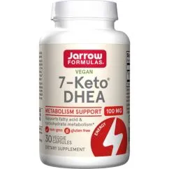 Стимулятор тестостерону Jarrow Formulas 7-KETO DHEA 30 вегакапсул (790011150619)