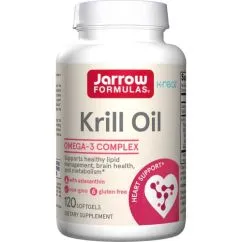 Жирные кислоты Jarrow Formulas Krill Oil 120 капсул (0790011160588)