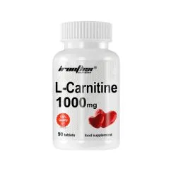 Жироспалювач IronFlex L-Carnitine 1000, 90 таблеток (CN2246)