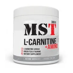 Жиросжигатель MST L-Carnitine + Amino, 300 грамм Лимон-лайм (CN4357-1)