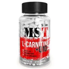 Жиросжигатель MST L-Carnitine + Q10, 90 капсул (CN3511)