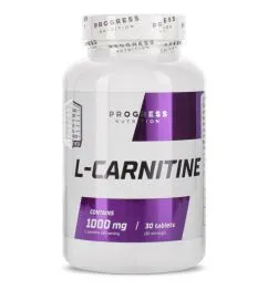Жироспалювач Progress Nutrition L-Carnitine, 30 таблеток (CN5353)