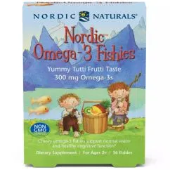 Жирные кислоты Nordic Naturals Nordic Omega-3 Fishies 36 желеек (0768990311307)
