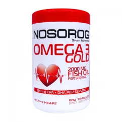 Жирні кислоти Nosorog Omega 3 Gold 300 капсул (CN9309)