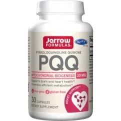 Витамины и минералы Jarrow Formulas PQQ 20 мг 30 капсул (0790011120322)