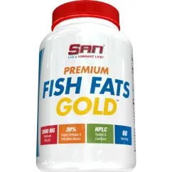 Жирні кислоти SAN Premium Fish Fats Gold 60 капсул (672898500049)