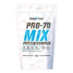 Протеїн Vansiton Pro-70 Mix, 450 грам Подвійний шоколад (CN10406-7)