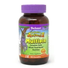 Витамины и минералы Bluebonnet Rainforest Animalz Multiple 180 жевательных таблеток Виноград (743715001879)