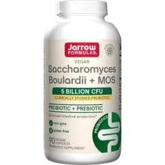Пробіотики та пребіотики Jarrow Formulas Saccharomyces Boulardii + MOS 5 Billion 90 вегакапсул (0790011030041)