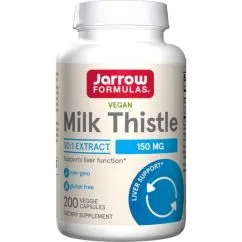 Натуральна добавка Jarrow Formulas Milk Thistle 150мг 200 капсул (790011140290)