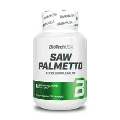 Натуральная добавка BioTech Saw Palmetto 60 капсул (5999076239177)