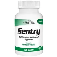 Вітаміни та мінерали 21st Century Sentry Multivitamin and Multimineral 130 таблеток (0740985223802)