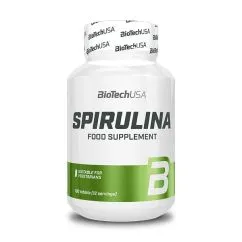 Натуральная добавка BioTech Spirulina 100 таблеток (5999076234110)
