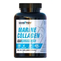 Препарат для суглобів та зв'язок Vansiton Marine Collagen 120 капсул (CN10427)