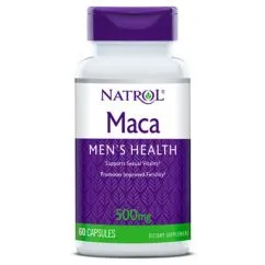 Натуральная добавка Natrol Maca Extract 500mg 60 капс (47469161569)