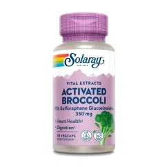 Натуральна добавка Solaray Activated Broccoli Seed Extract 350 mg 30 вегакапсул (0076280282467)
