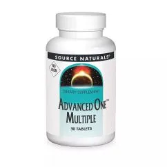 Витамины и минералы Source Naturals Advanced One Multiple No Iron 30 таблеток (0021078014874)
