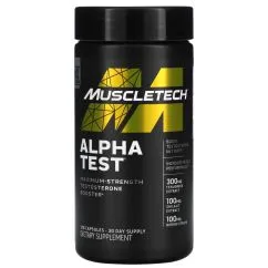 Стимулятор тестостерону Muscletech Alpha Test 120 капсул (631656606768)