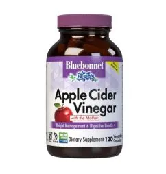 Натуральна добавка Bluebonnet Apple Cider Vinegar 120 вегакапсул (743715009844)