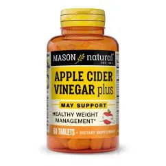 Натуральная добавка Mason Natural Apple Cider Vinegar Plus 60 таблеток (311845157058)
