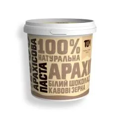 Заменитель питания TOM Арахисовая паста с белым шоколадом и кофейными зернами, 500 грамм (CN8406)
