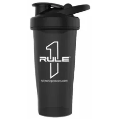 Шейкер R1 (Rule One) Outlined Logo 600мл чорний