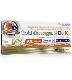 Витамины Olimp Gold Omega 3 D3+K2 30 капс (5901330080487)