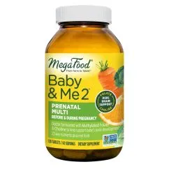 Вітаміни та мінерали MegaFood Baby & Me 2 120 таблеток (0051494101216)