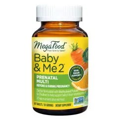 Вітаміни та мінерали MegaFood Baby & Me 2 60 таблеток (0051494104286)