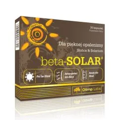 Витамины и минералы Olimp Beta Solar 30 капсул (5901330013744)