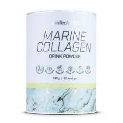 Препарат для суглобів та зв'язок Biotech Marine Collagen 240 г Лимон-зелений чай (5999076249176)