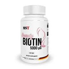 Вітаміни та мінерали MST Biotin 5000 Beauty 100 таблеток (CN13366)
