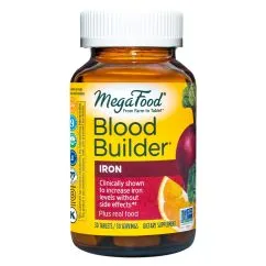 Витамины и минералы MegaFood Blood Builder 30 таблеток (0051494101704)