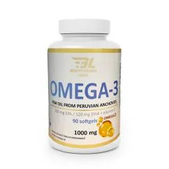 Жирные кислоты Bodyperson Labs Omega 3 90 капсул (CN14550)