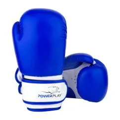 Рукавички боксерські PowerPlay PP 3004 JR Blue/White 6 унцій (CN11065-1)